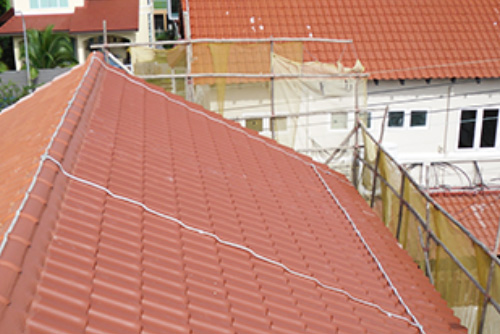 re-roofing